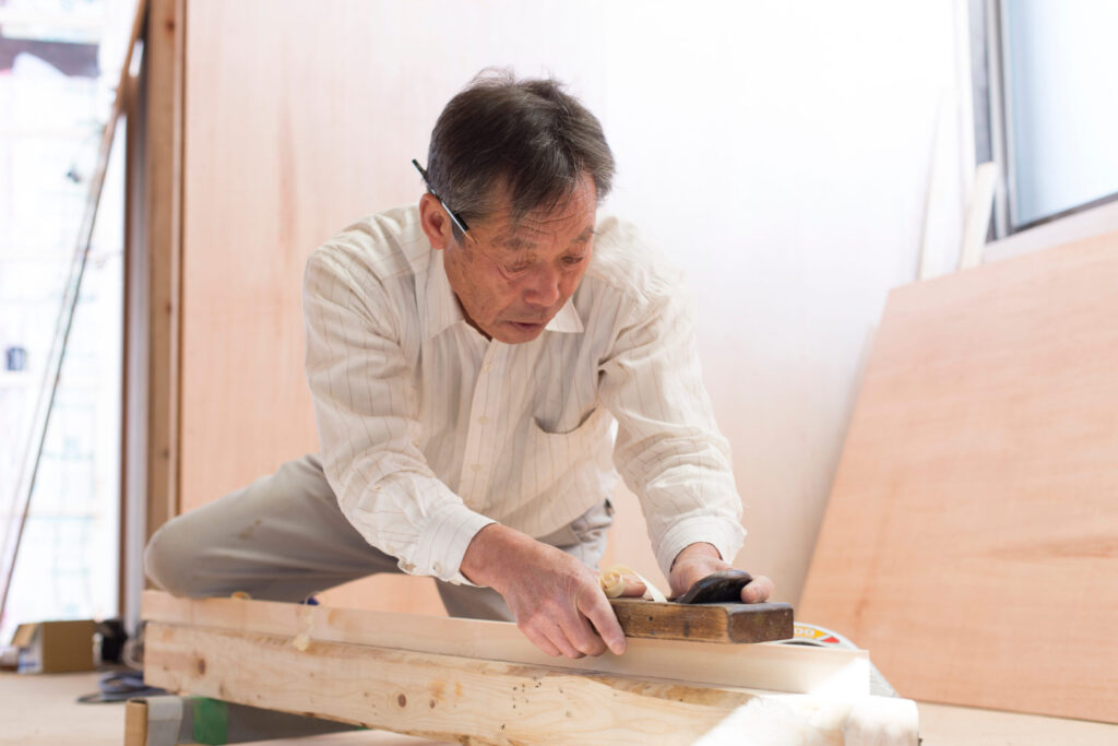 造作の仕上げ
